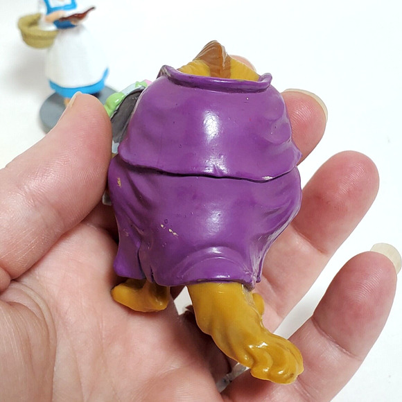 Vintage Disney Beauty & the Beast Applause Belle Lumiere Topper Action Figures - Picture 5 of 16